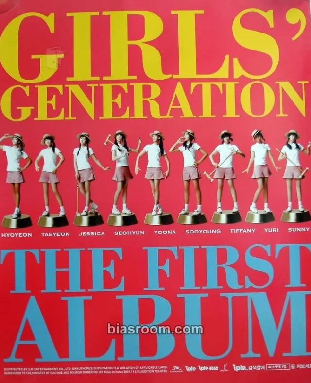 Girls' Generation - Girls' Generation Album poster limited edition