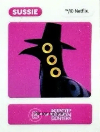 Sussie Paris Baguette x KPop Demon Hunters Photocard - KPop Demon Hunters - KPop Demon Hunters K-pop photocard