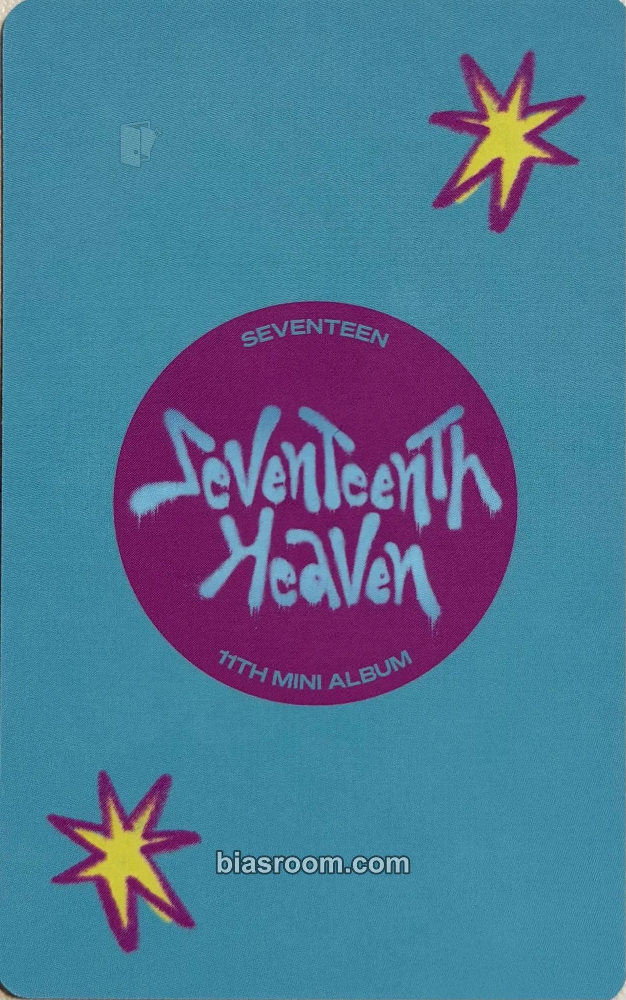 Joshua Seventeenth Heaven Photocard - SEVENTEEN | Bias Room