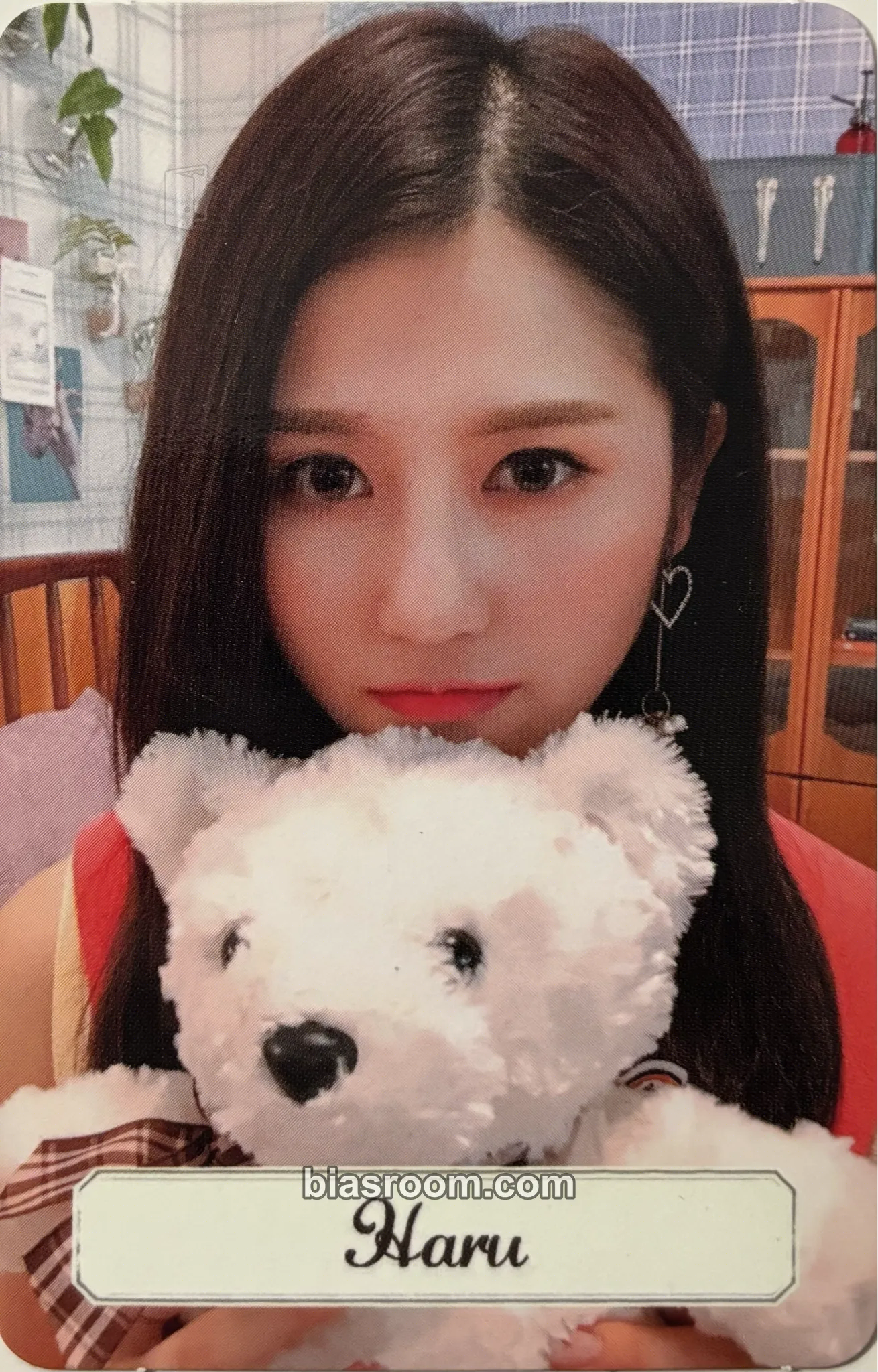 Haru Girls and Flowers Photocard - Nature - Nature K-pop photocard