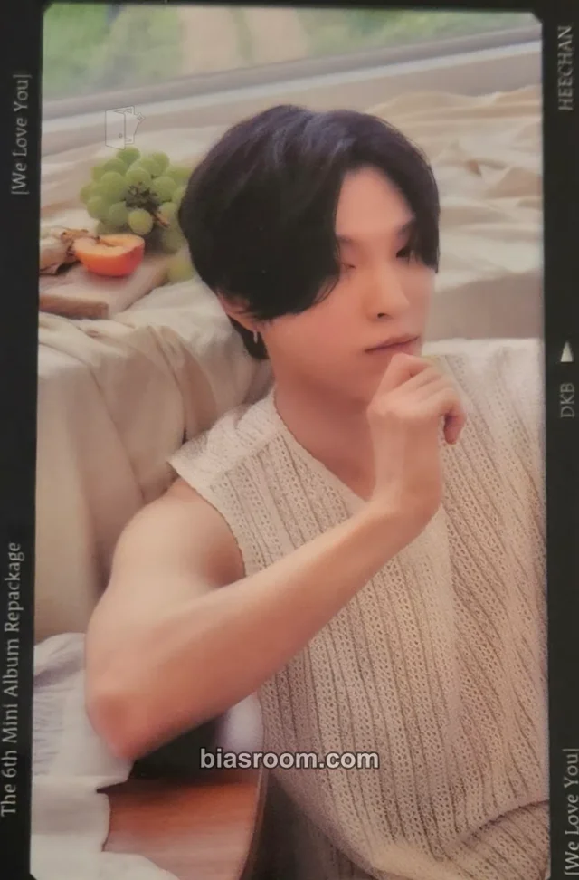 DKB - Heechan - WE LOVE YOU Album album photocard film photo