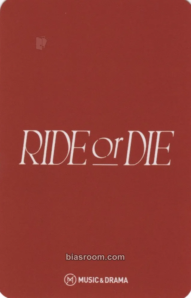Keita RIDE or DIE Photocard - EVNNE | Bias Room