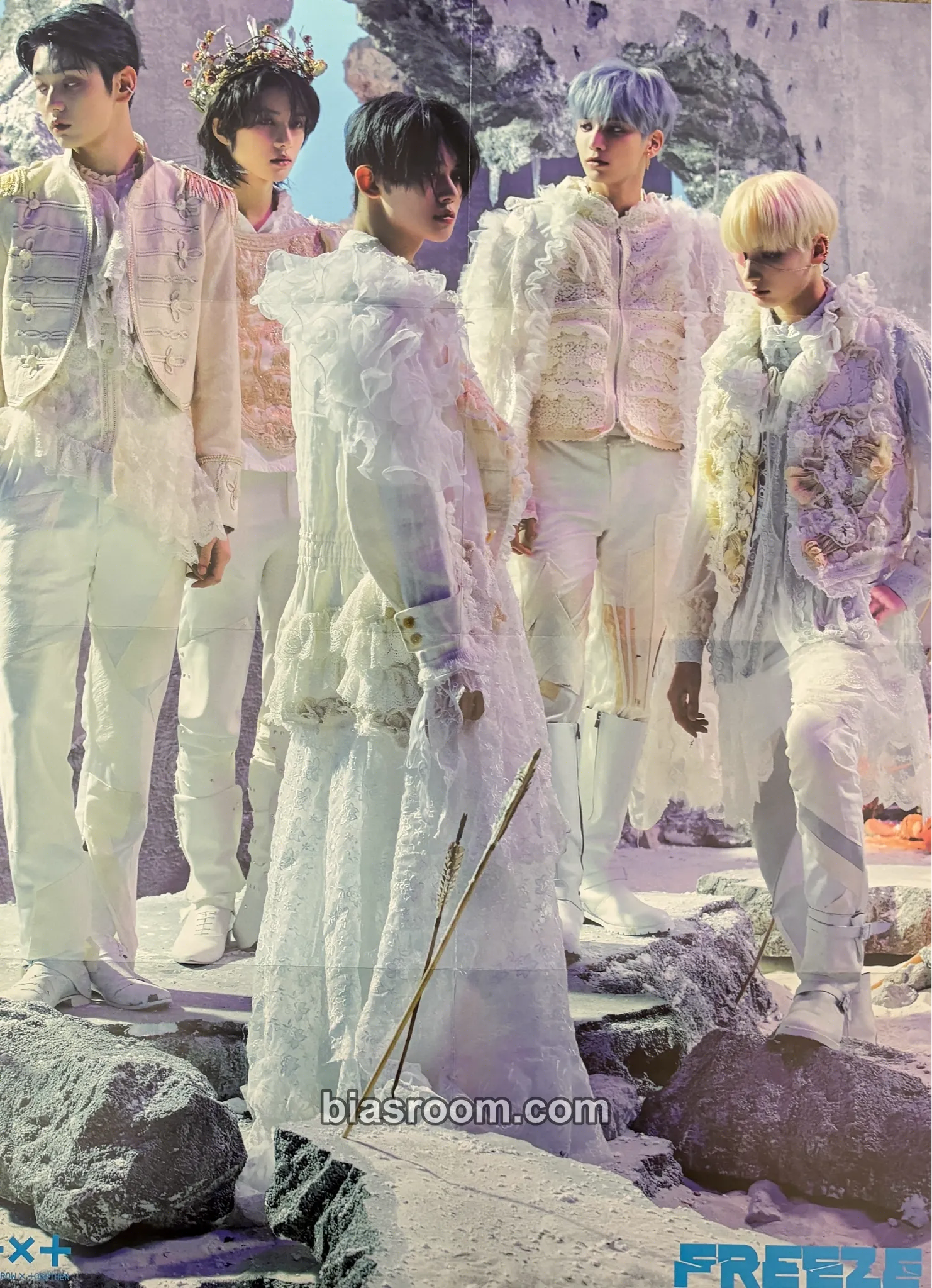 The Chaos Chapter: FREEZE Photocard - TOMORROW X TOGETHER - TOMORROW X TOGETHER K-pop photocard