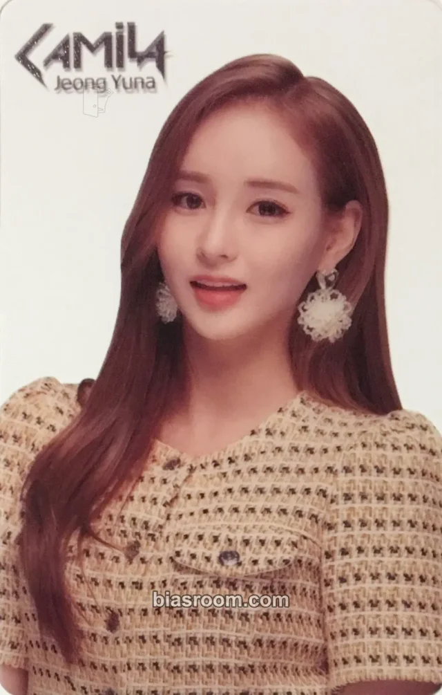 CAMILA - Yuna - RED LIPS Album album photocard transparent