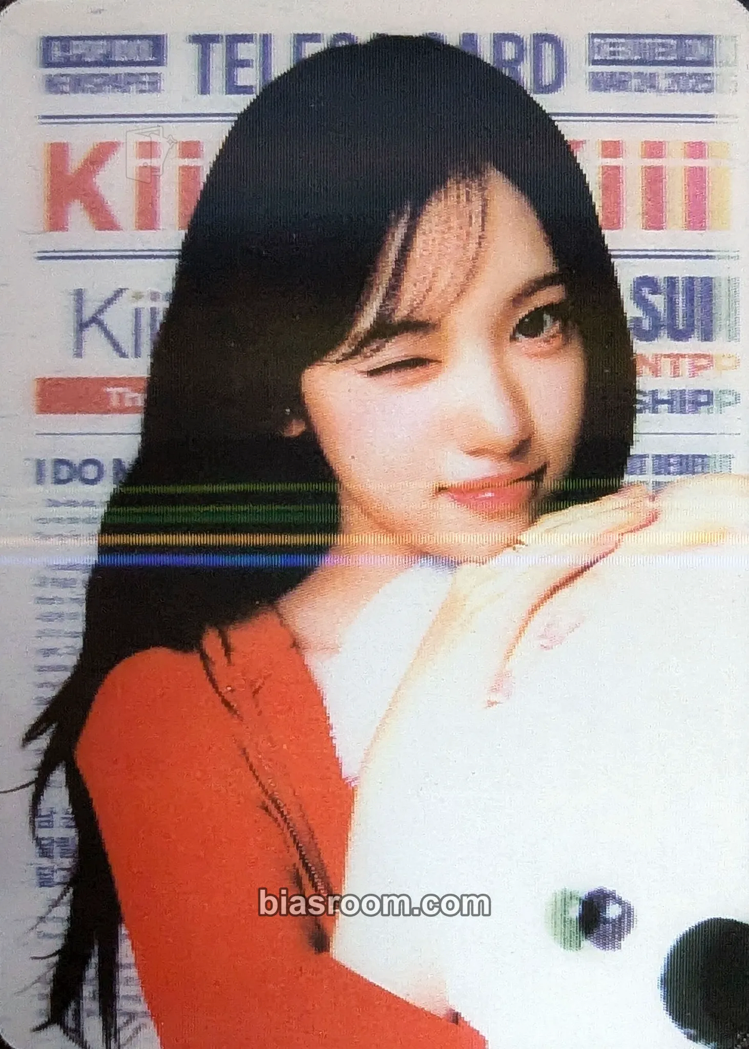 Sui TELECA 2025 K-POP ROOKIE COLLECTION CARDS Photocard - KiiiKiii - KiiiKiii K-pop photocard