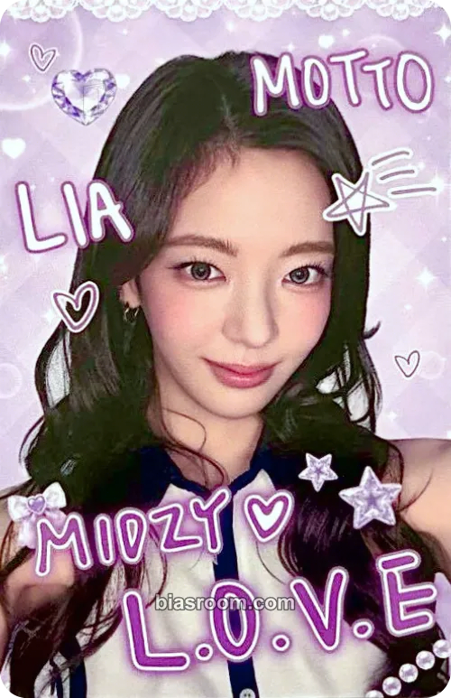 Lia Motto Photocard - ITZY - ITZY K-pop photocard