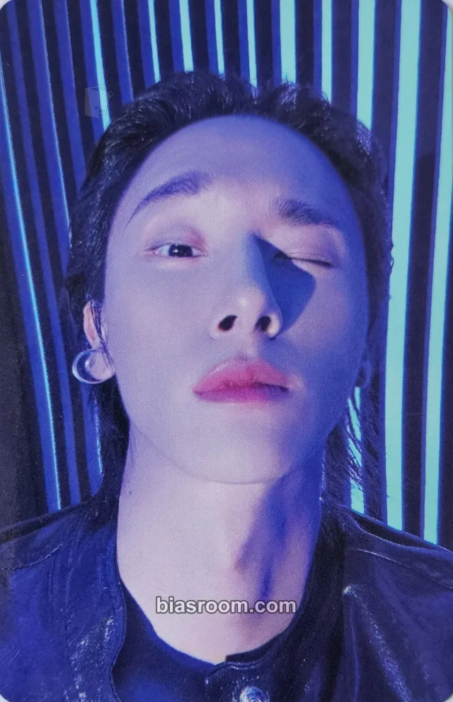 MONSTA X - I.M - Overdrive Album solo album album photocard US exclusive blue version