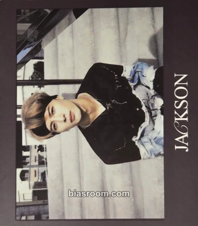 GOT7 - Jackson - Breath of Love : Last Piece Album polaroid album inclusion non-standard size horizontal