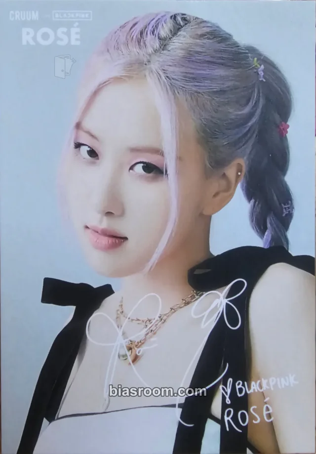 BLACKPINK - Rosé - Blackpink x Cruum Other brand collaboration purchase benefit