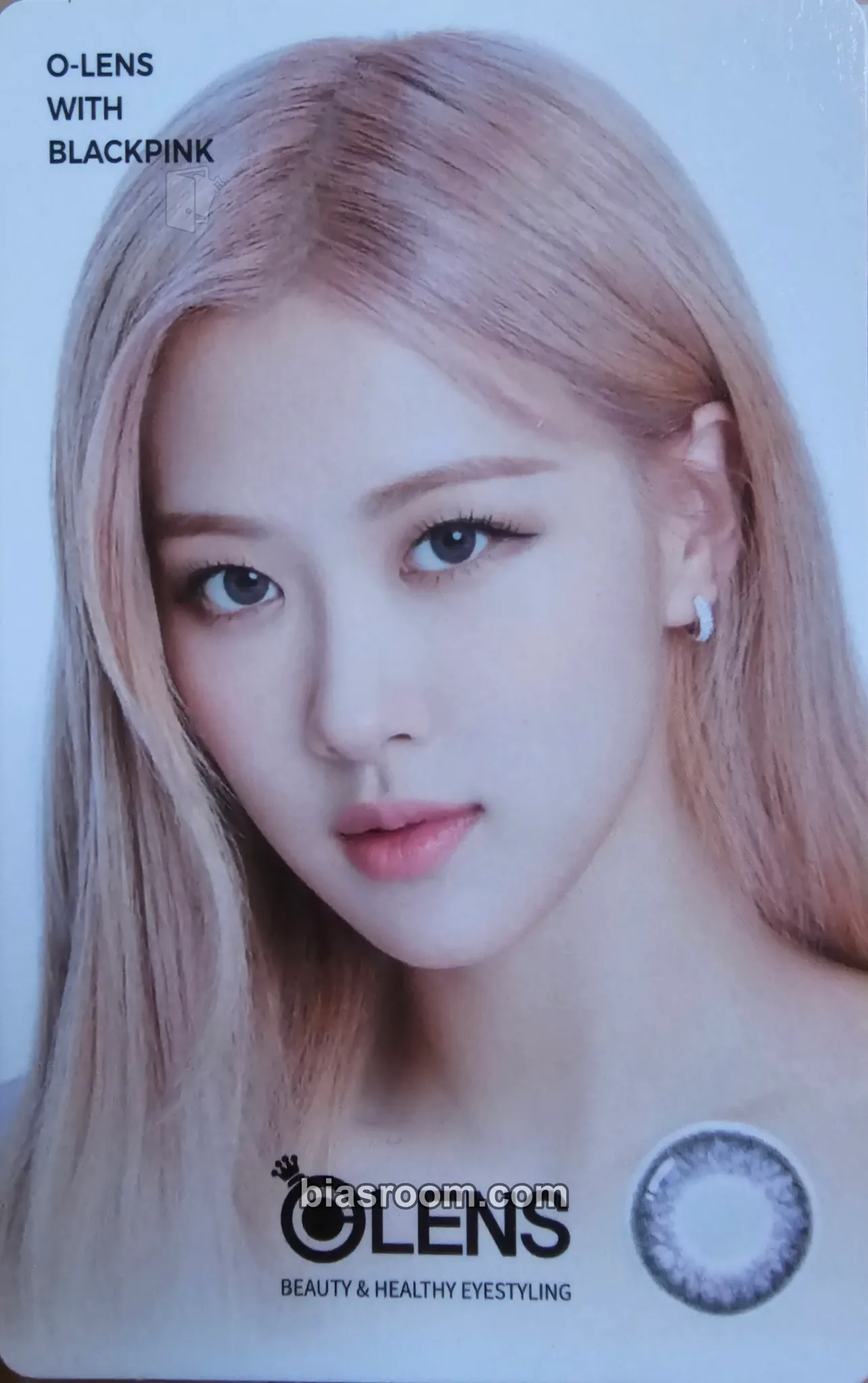 Rosé BLACKPINK x Olens Photocard - BLACKPINK - BLACKPINK K-pop photocard