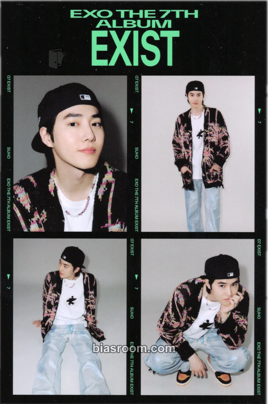 Suho EXIST Photocard - EXO - EXO K-pop photocard