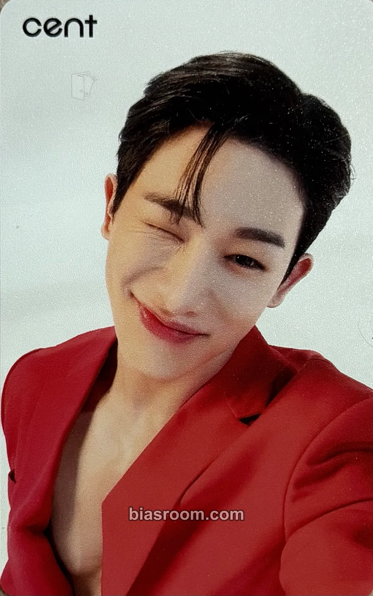 Wonho Wonho X CENT Photocard - Wonho K-pop photocard