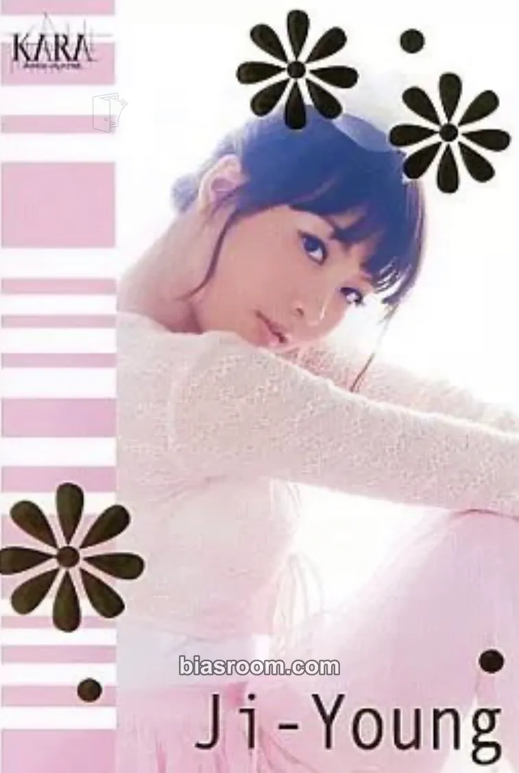 Jiyoung Bromide collection Photocard - KARA - KARA K-pop photocard