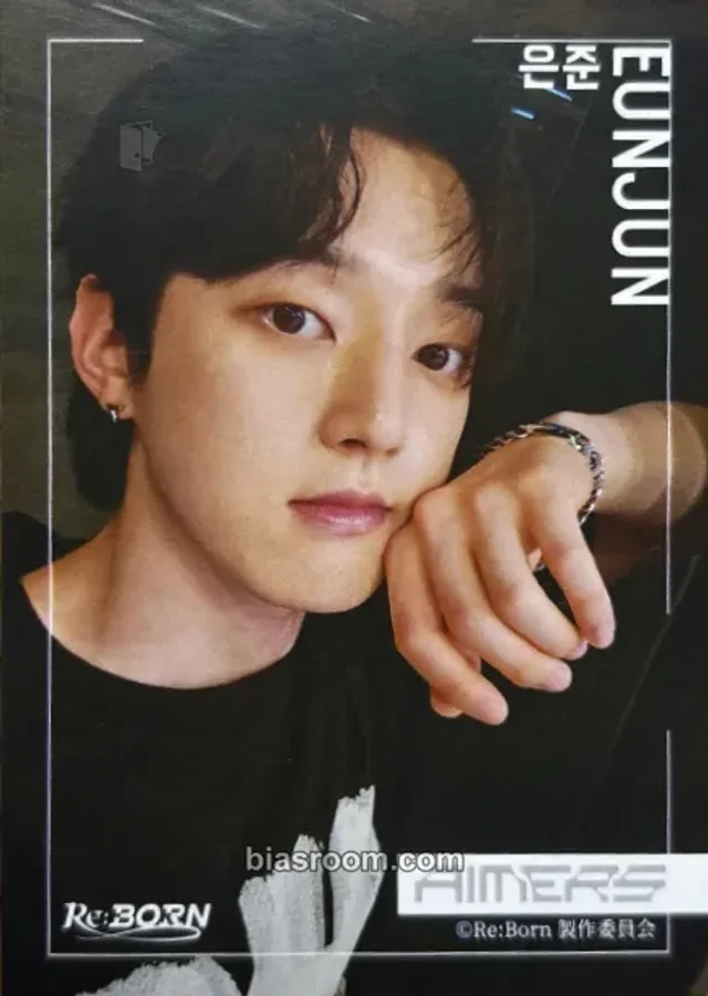 AIMERS - Eunjun - Re:BORN Event pop-up exclusive survival show trading card