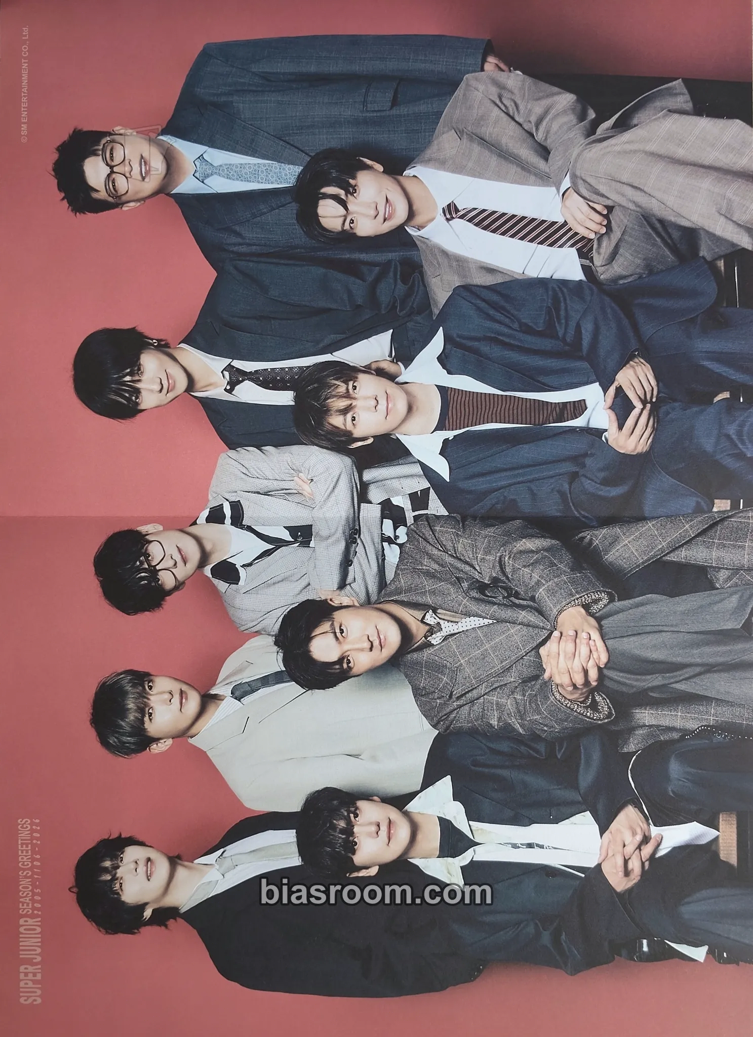 2026 Season's Greetings - Detectives : Case File 2026 Top Secret Photocard - SUPER JUNIOR - SUPER JUNIOR K-pop photocard