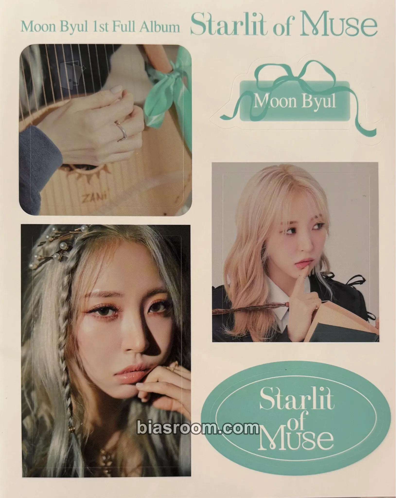 Moonbyul Starlit of Muse Photocard - MAMAMOO - MAMAMOO K-pop photocard
