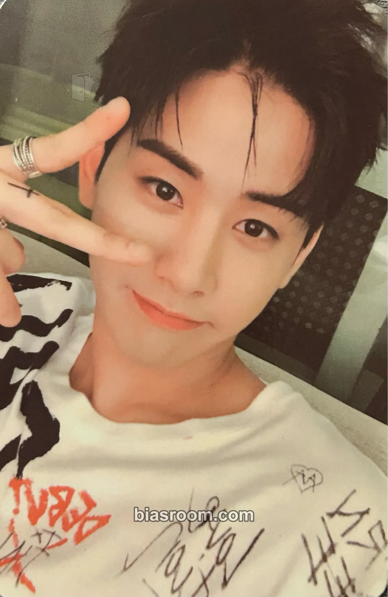 Ko Hojung Black Heart Photocard - UNB - UNB K-pop photocard