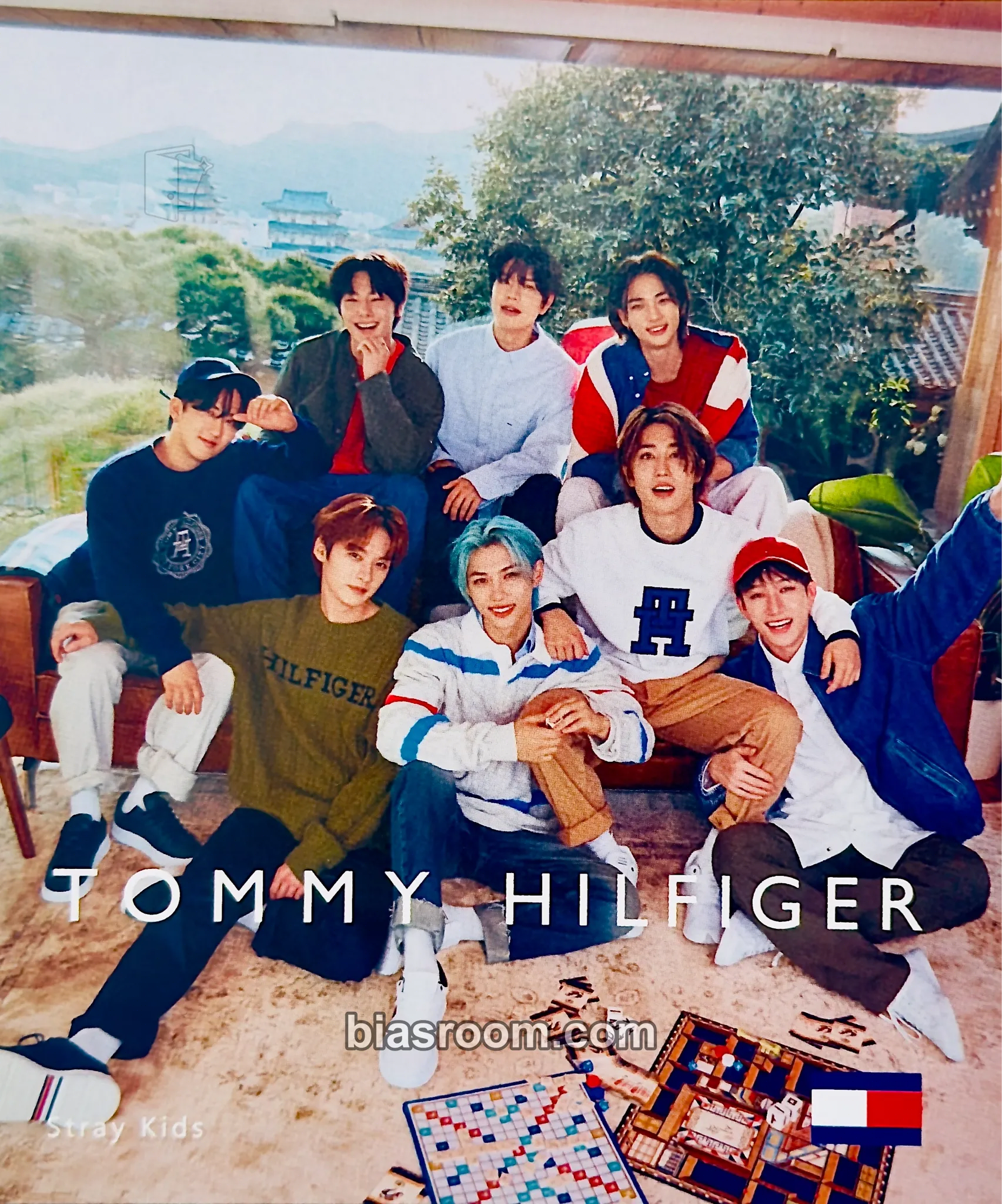 Tommy Hilfiger x Stray Kids Photocard - Stray Kids - Stray Kids K-pop photocard