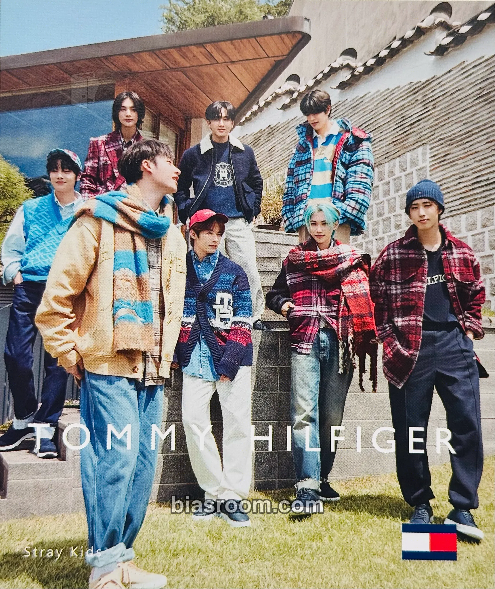 Tommy Hilfiger x Stray Kids Photocard - Stray Kids - Stray Kids K-pop photocard