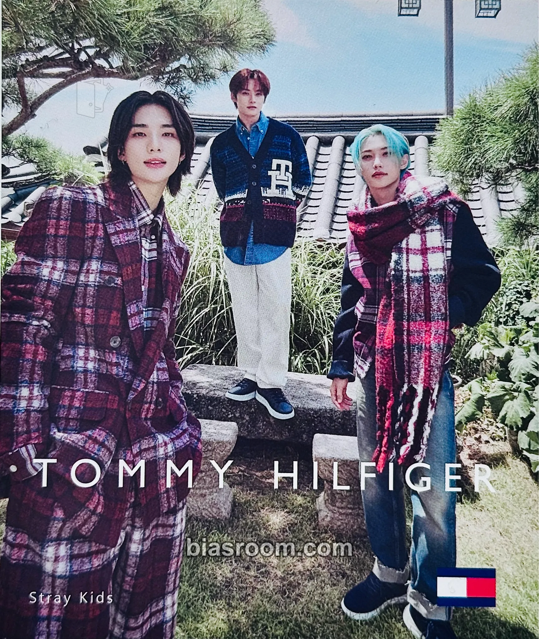 Tommy Hilfiger x Stray Kids Photocard - Stray Kids - Stray Kids K-pop photocard