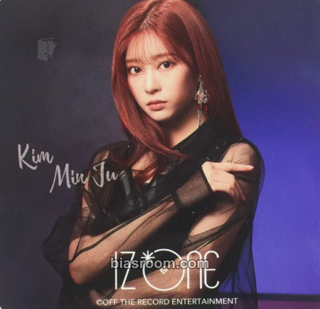 IZ*ONE - Minju - Buenos Aires Album coaster pop-up store pop-up cafe