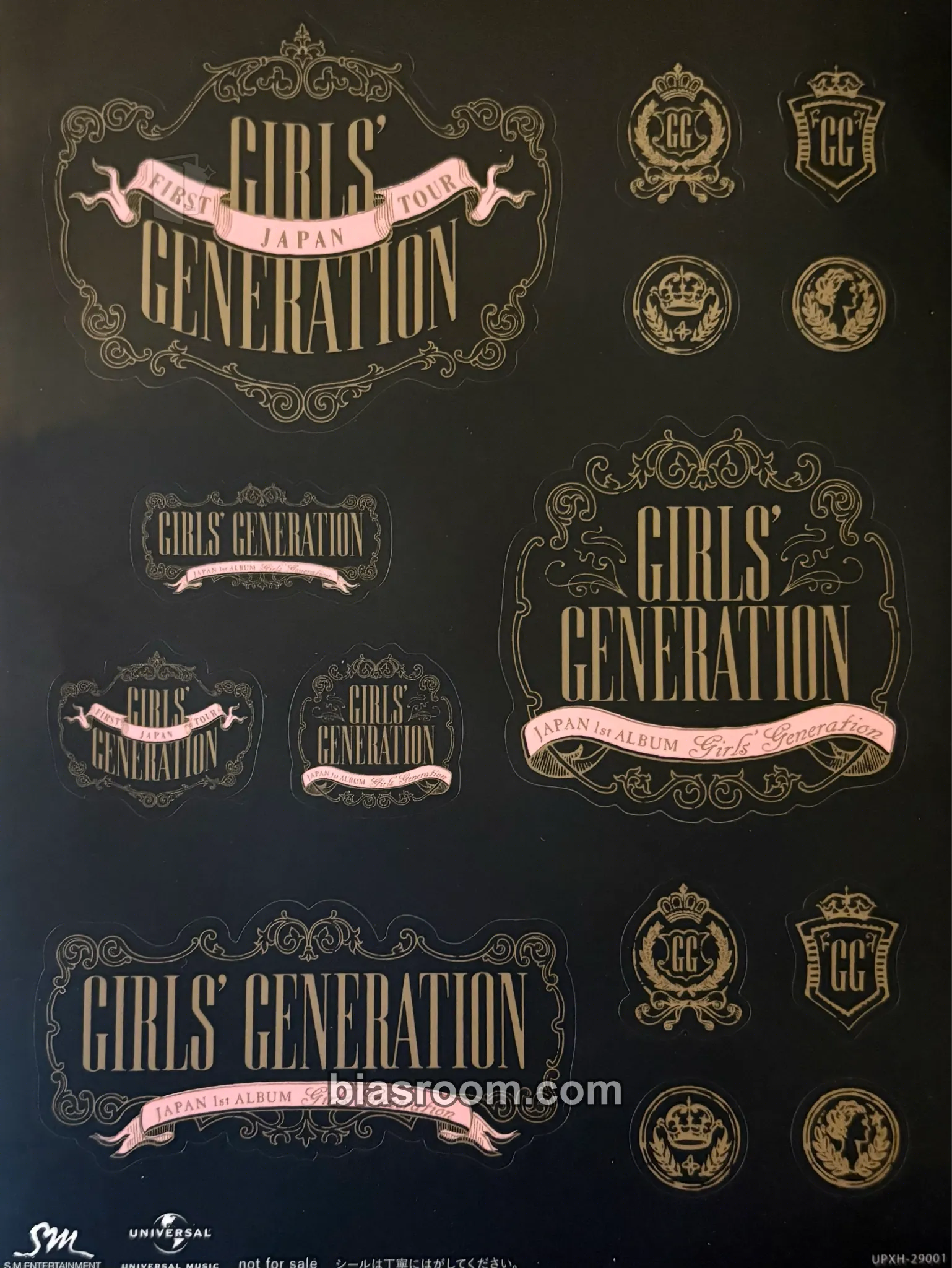 The First Japan Arena Tour Photocard - Girls' Generation - Girls' Generation K-pop photocard