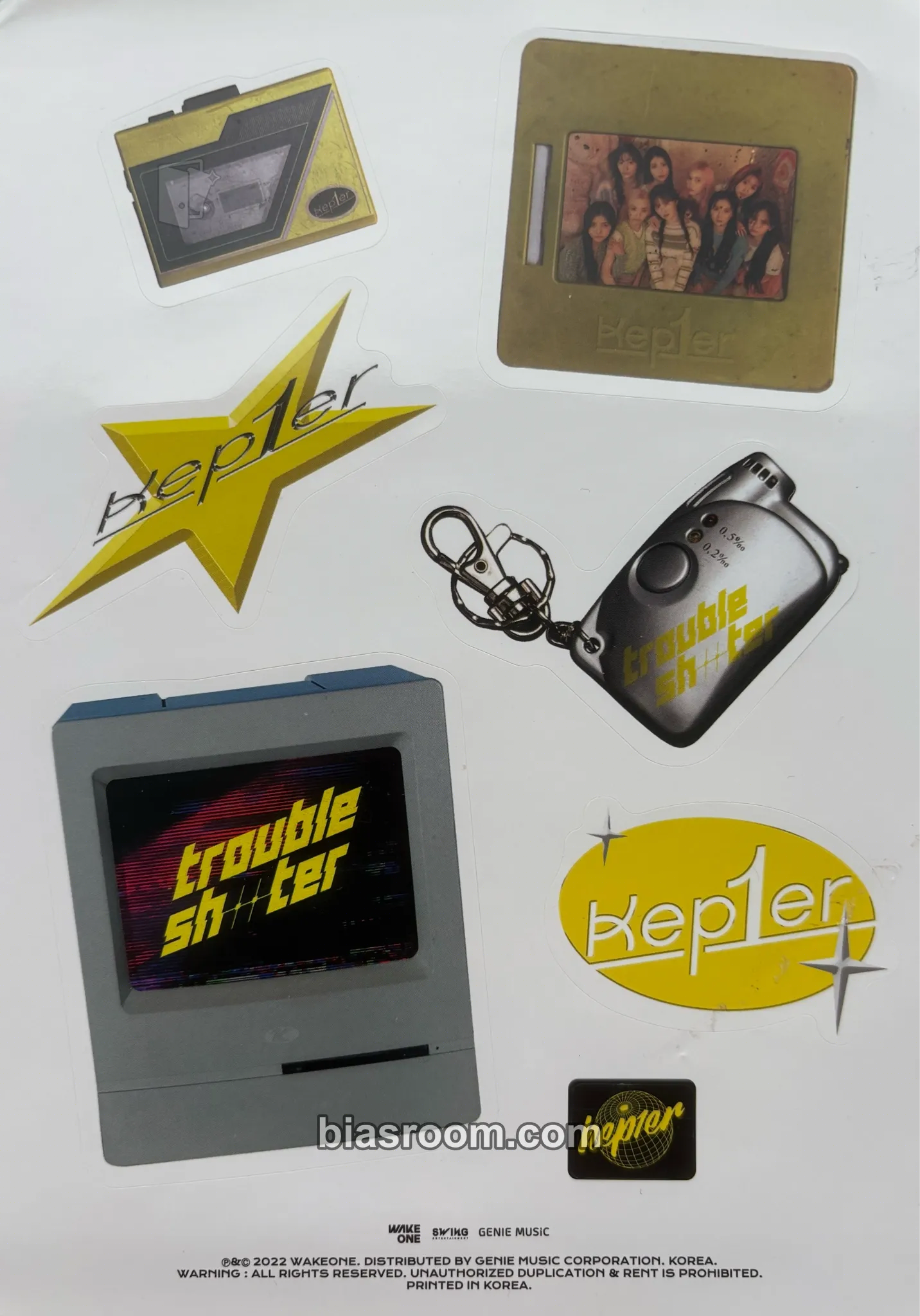 TROUBLESHOOTER Photocard - Kep1er - Kep1er K-pop photocard