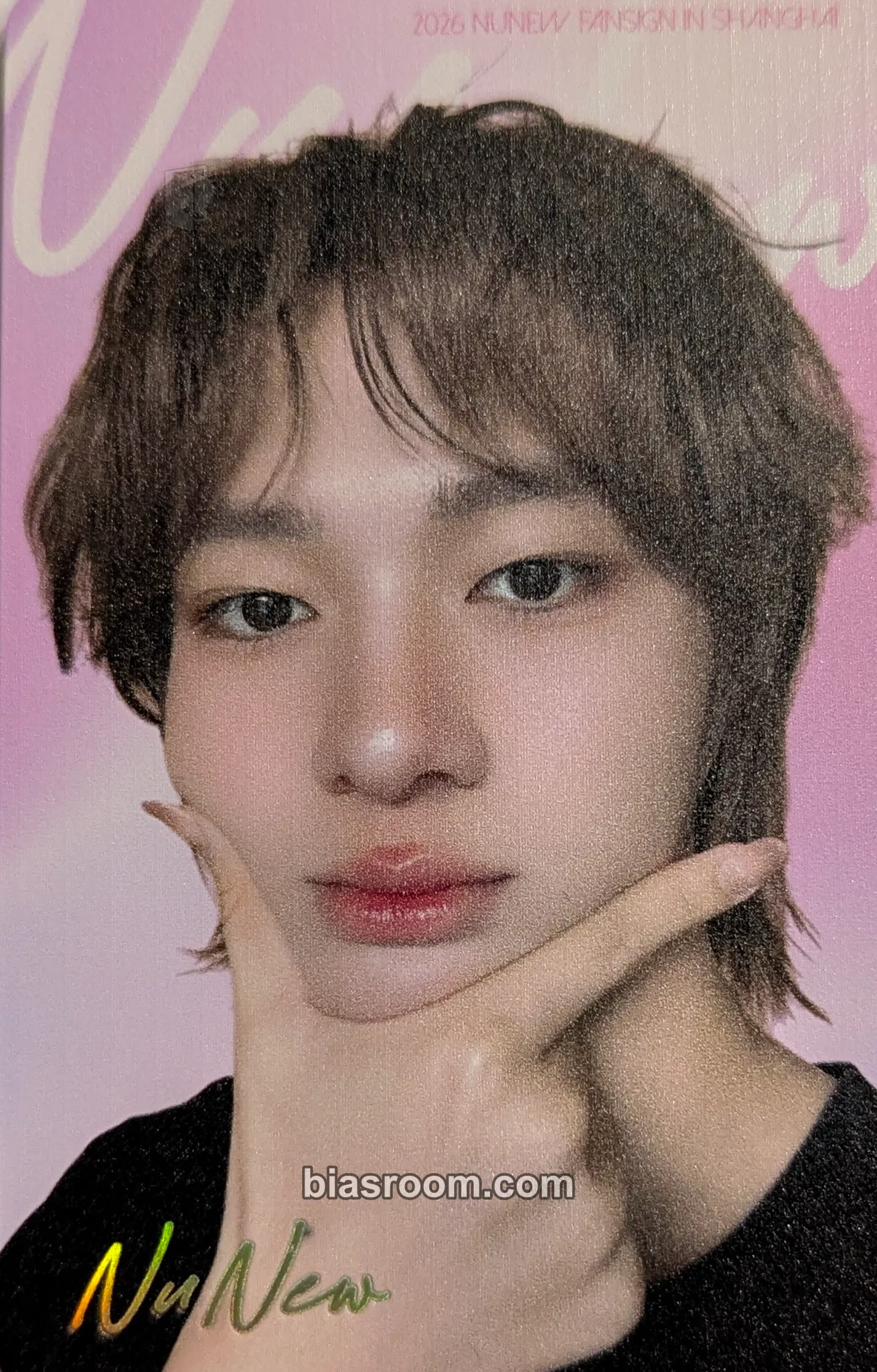 NuNew 2026 NuNew FanSign in Shanghai Photocard - NuNew K-pop photocard