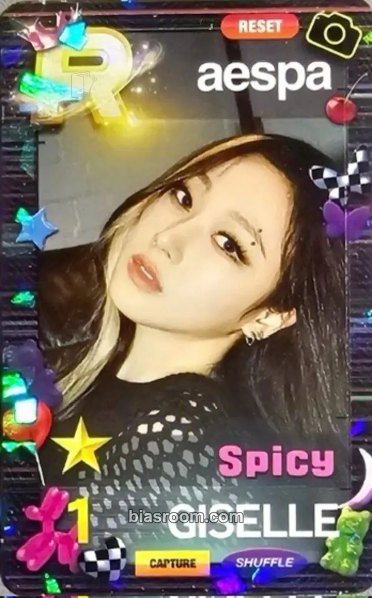 Giselle SuperStar SMTown Pop-Ups Photocard - aespa - aespa K-pop photocard