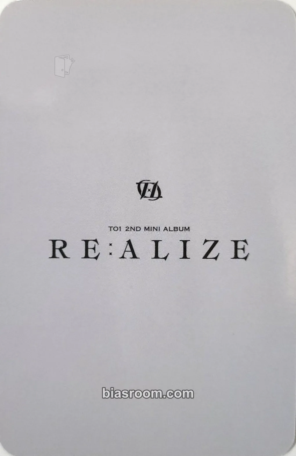 Jaeyun RE:ALIZE Photocard - TO1 | Bias Room