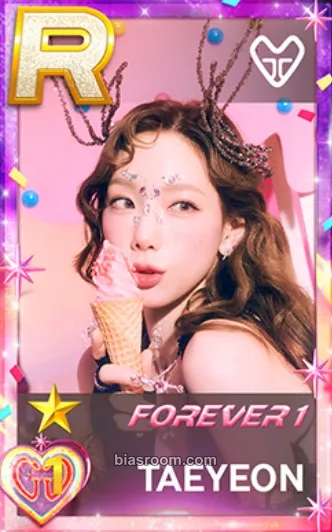 Taeyeon SMTOWN LIVE 2025 Photocard - Girls' Generation - Girls' Generation K-pop photocard