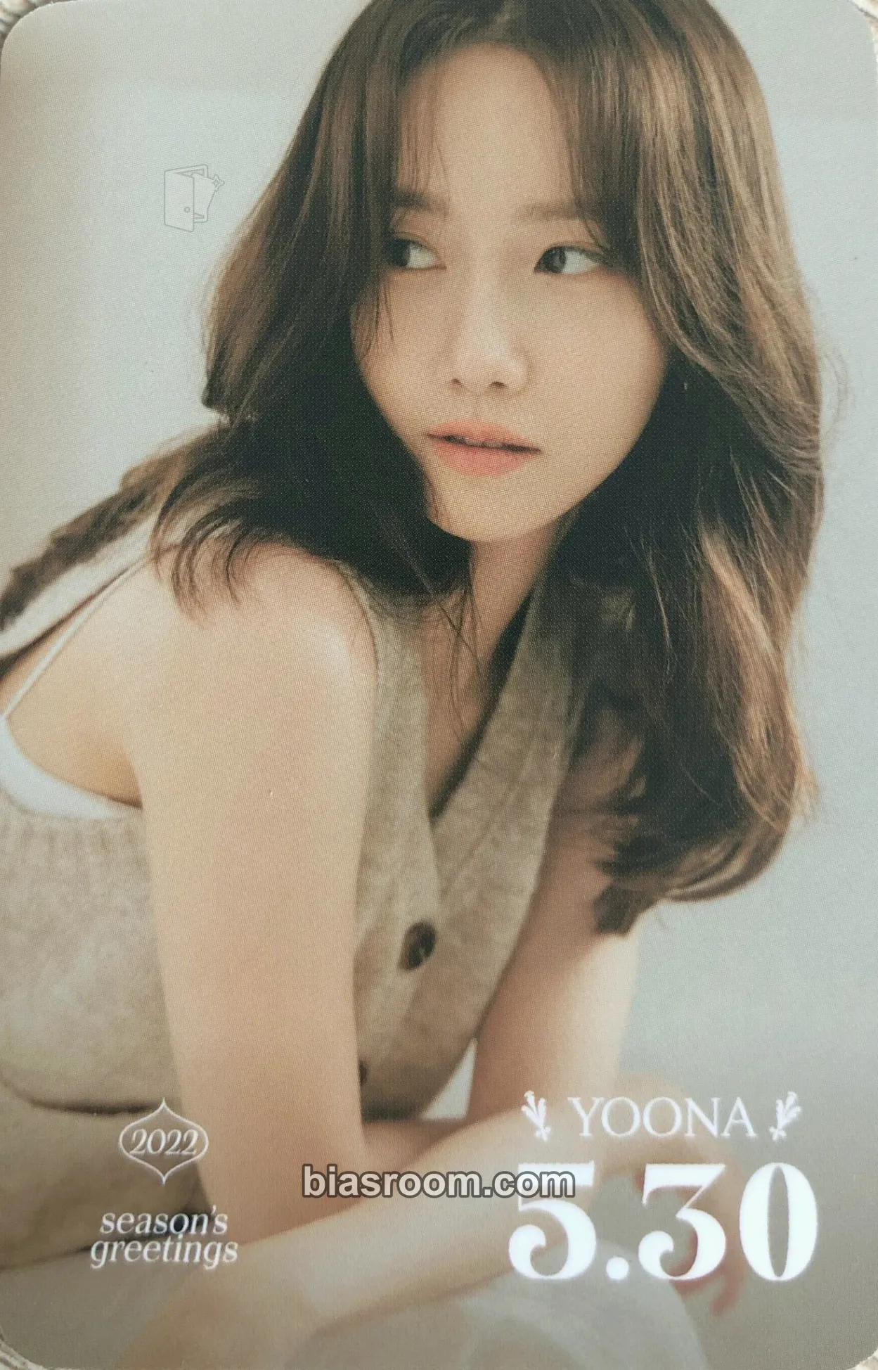 Yoona Girl's Generation-Oh!GG-2022 Season's Greetings Photocard - Girls' Generation - Girls' Generation K-pop photocard