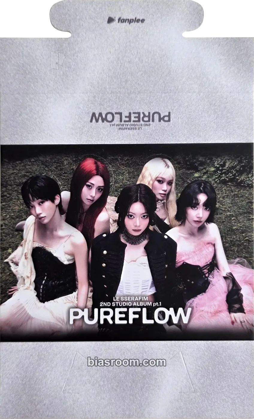 PUREFLOW pt.1 Photocard - LE SSERAFIM - LE SSERAFIM K-pop photocard