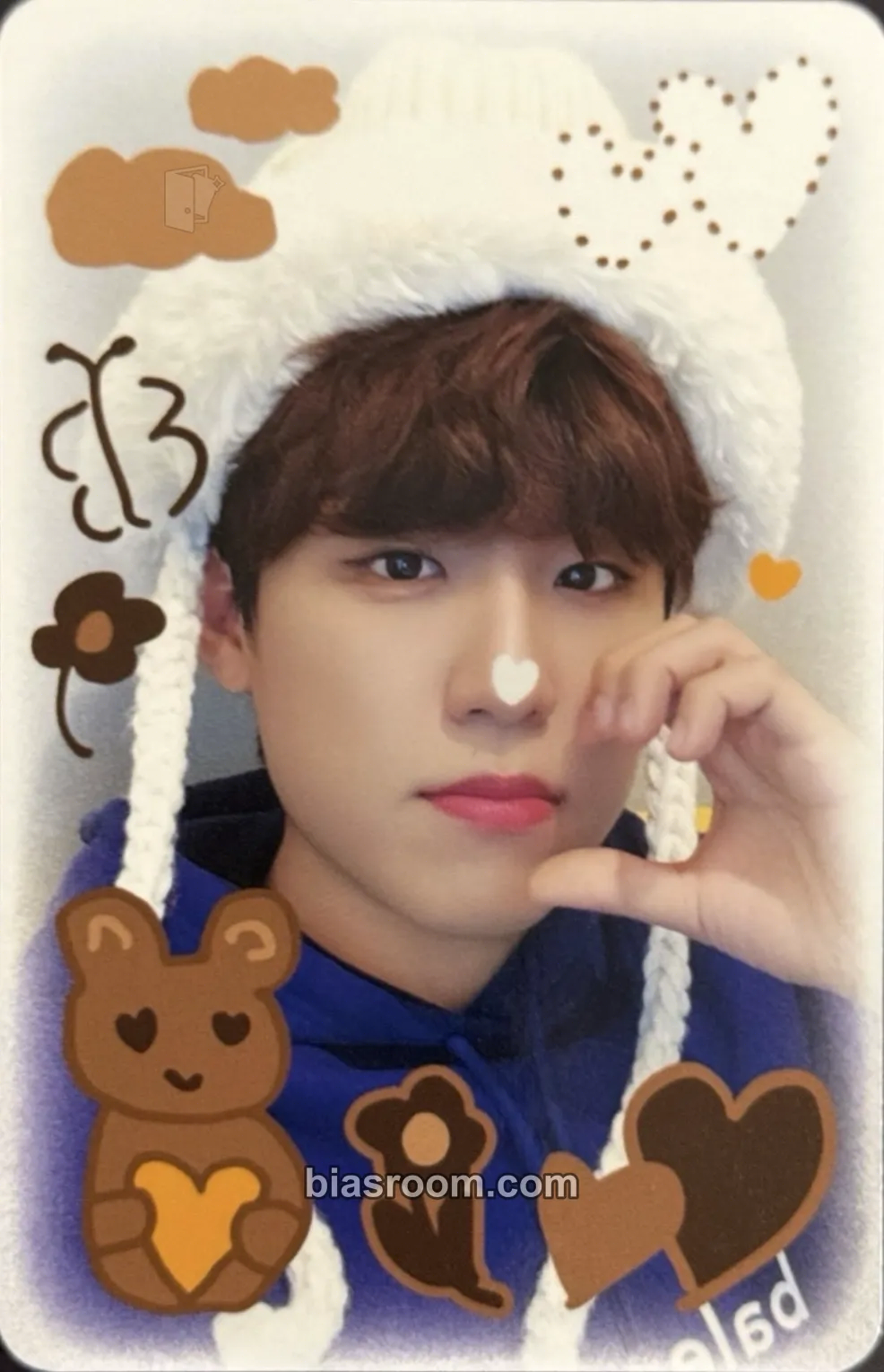 Woojin BORN LIKE THIS Photocard - AB6IX - AB6IX K-pop photocard