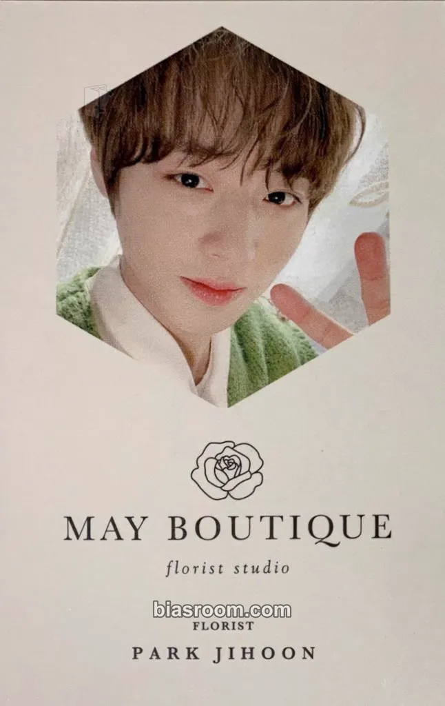 Jihoon 2ND FANCLUB KIT Photocard - Park Jihoon - Park Jihoon K-pop photocard