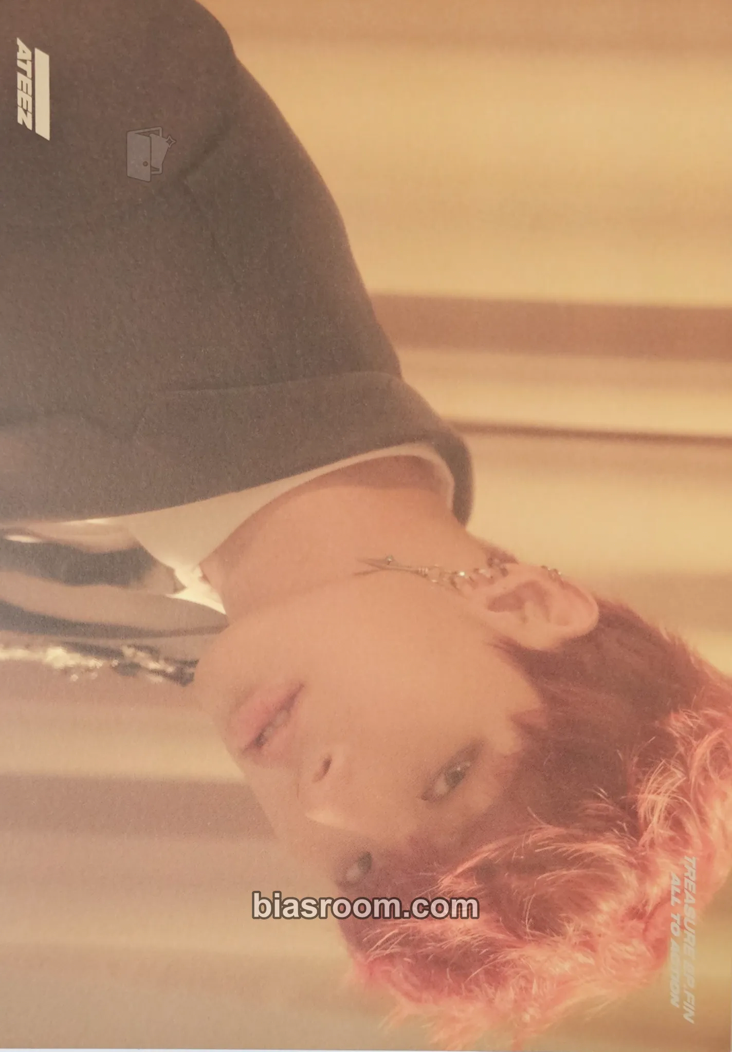 Mingi TREASURE EP.FIN : All To Action Photocard - ATEEZ - ATEEZ K-pop photocard
