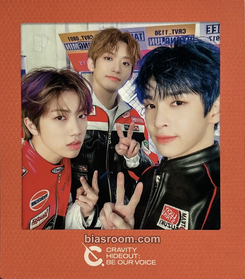 HIDEOUT : BE OUR VOICE - SEASON 3 Photocard - CRAVITY - CRAVITY K-pop photocard