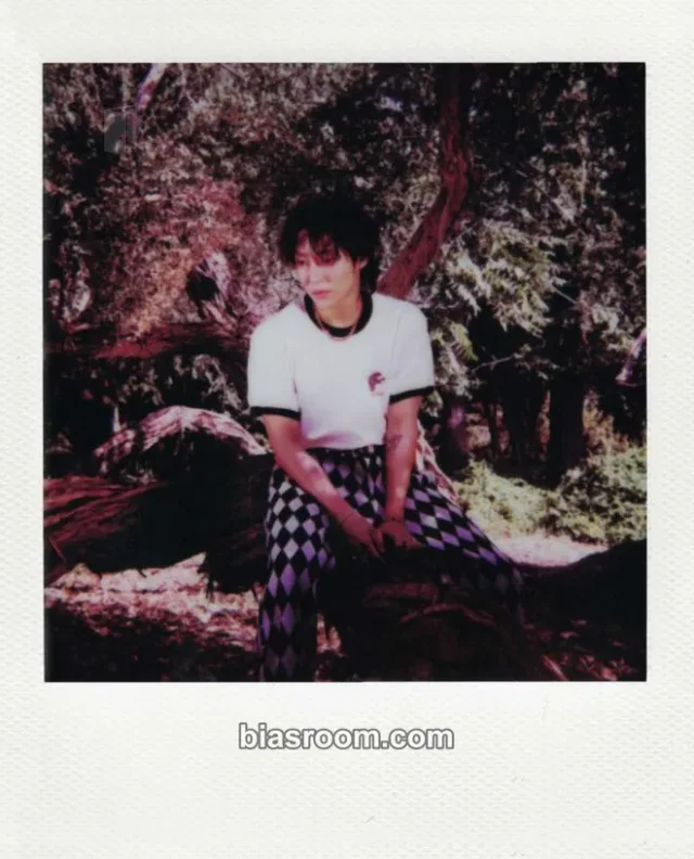The Rose - Woosung - Heal Album non-standard size polaroid album inclusion