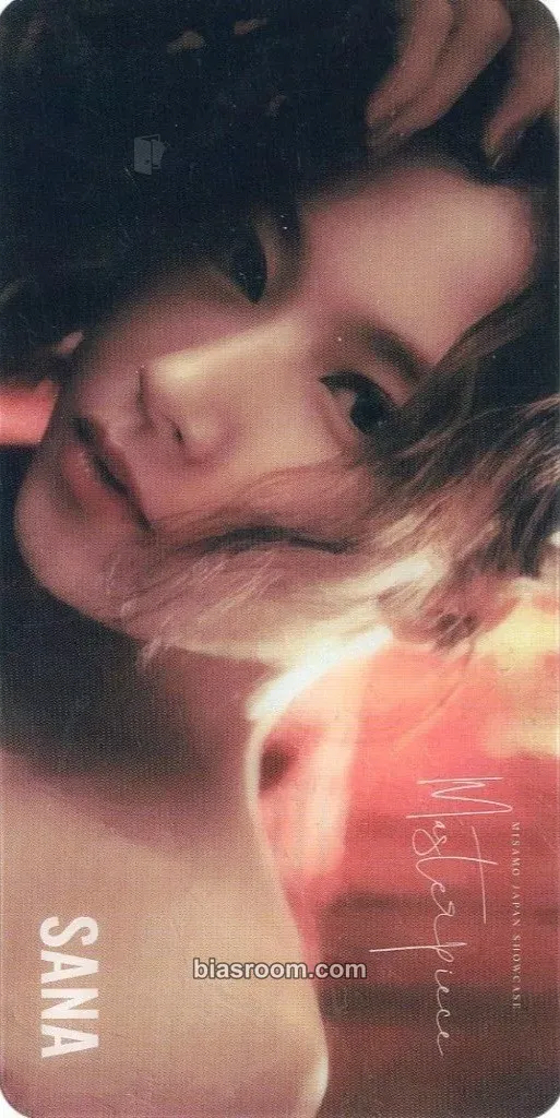 Sana Masterpiece Photocard - TWICE - TWICE K-pop photocard