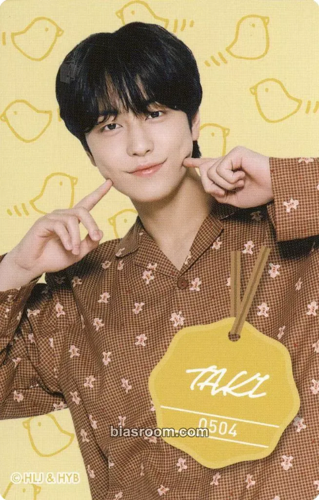 Taki &TEAM X Matsukiyo Cocokara Photocard - &TEAM - &TEAM K-pop photocard