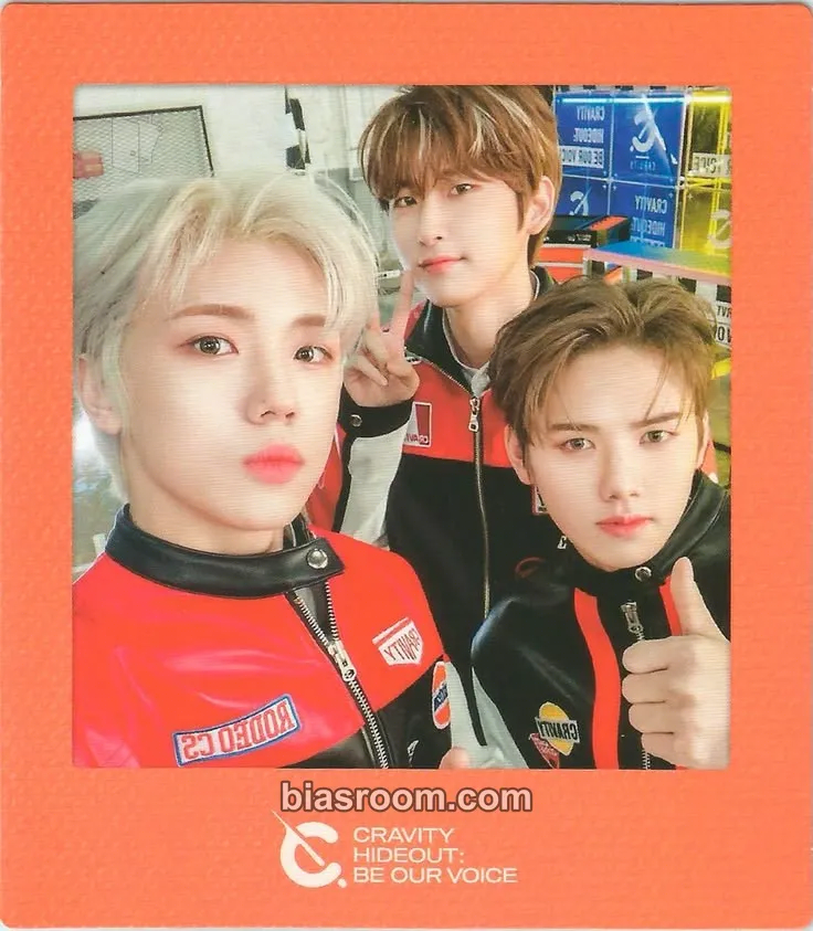 HIDEOUT : BE OUR VOICE - SEASON 3 Photocard - CRAVITY - CRAVITY K-pop photocard