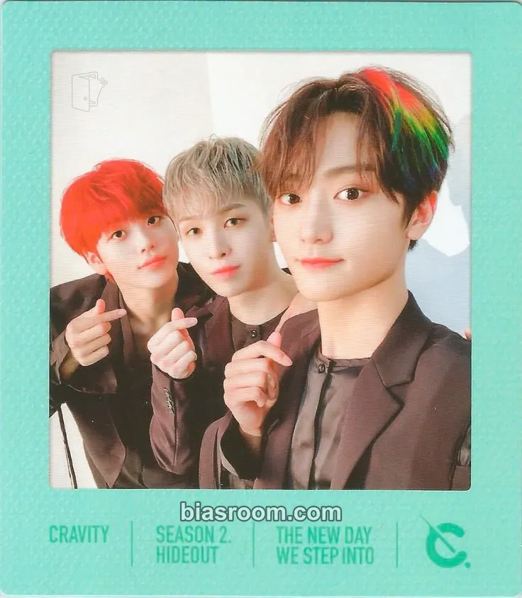 HIDEOUT: THE NEW DAY WE STEP INTO - SEASON 2 Photocard - CRAVITY - CRAVITY K-pop photocard