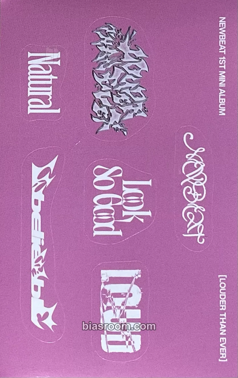 Louder Than Ever Photocard - NEWBEAT - NEWBEAT K-pop photocard