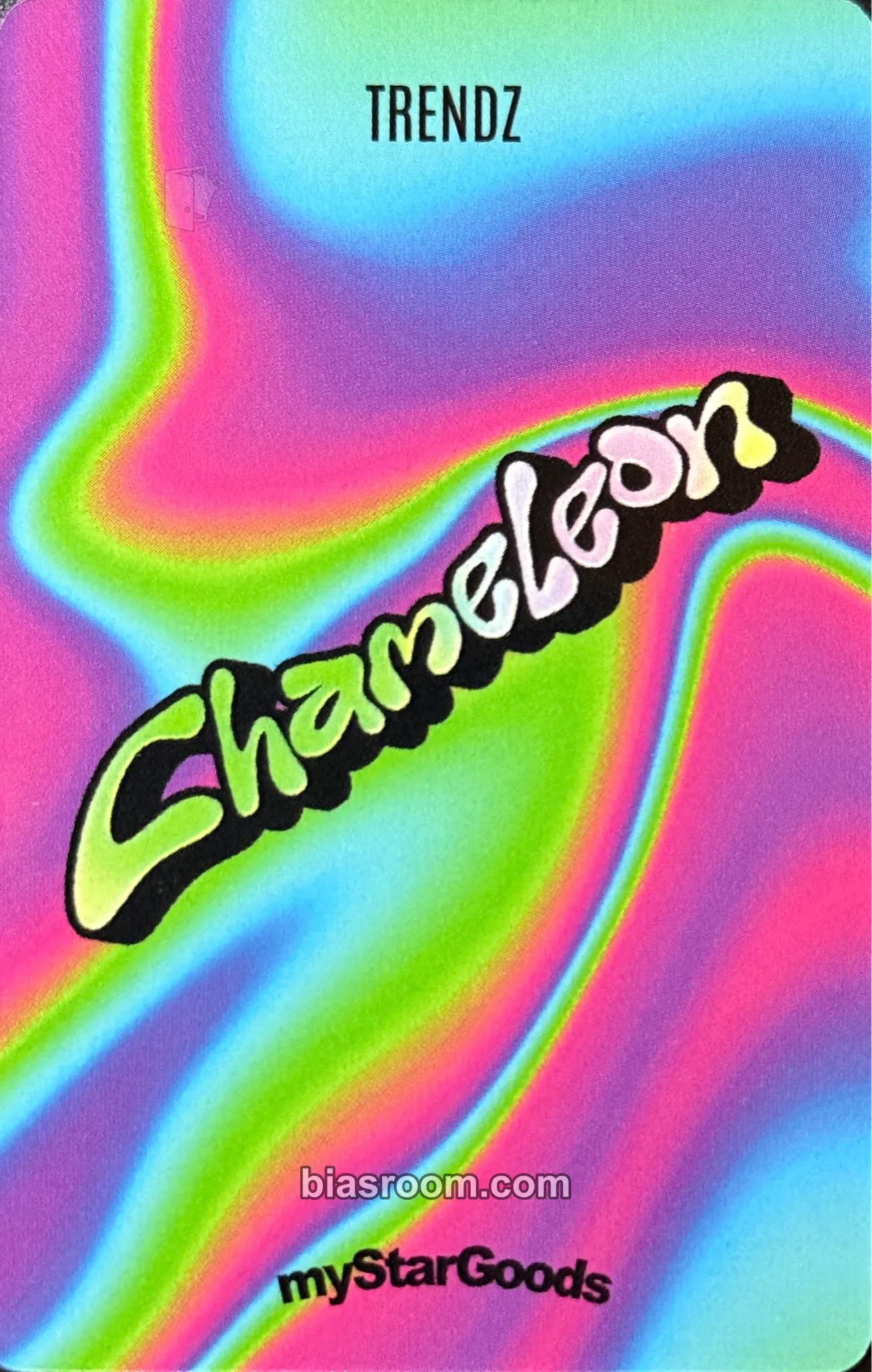 Leon Chameleon Photocard - TRENDZ | Bias Room