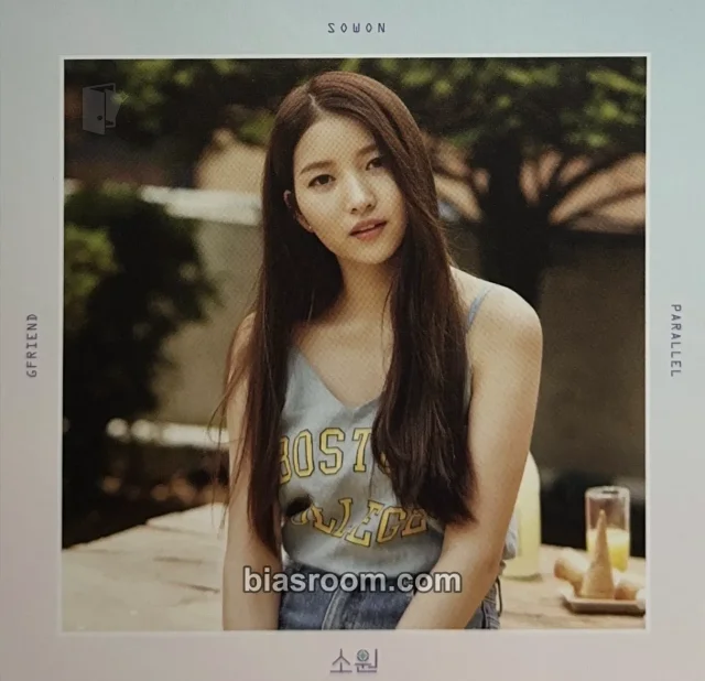 GFRIEND - Sowon - PARALLEL Album love version album inclusion postcard set