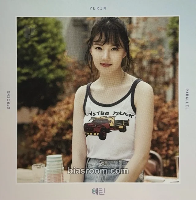 GFRIEND - Yerin - PARALLEL Album love version album inclusion postcard set