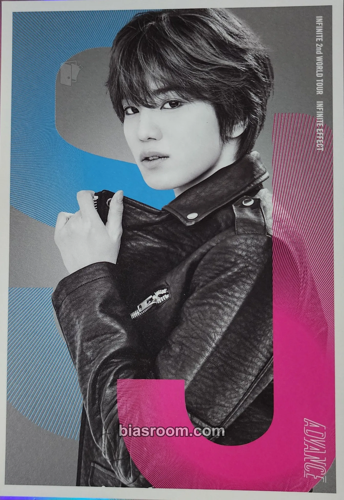 Sungjong 2015 INFINITE 2ND WORLD TOUR ENCORE <INFINITE EFFECT ADVANCE> Photocard - INFINITE - INFINITE K-pop photocard