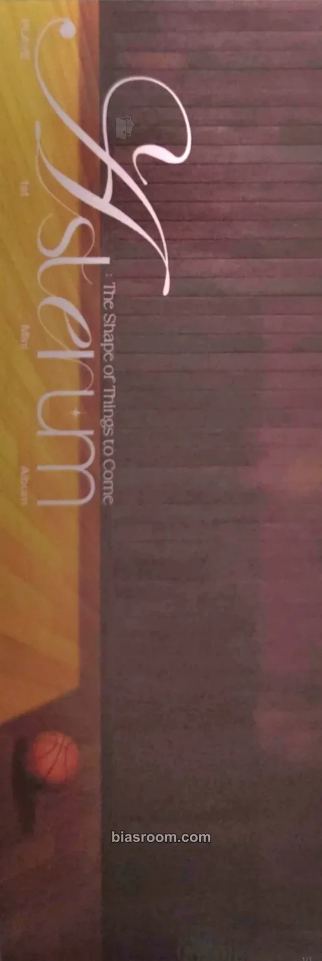 PLAVE - Eunho - Asterum : The Shape of Things to Come Album album inclusion bookmark