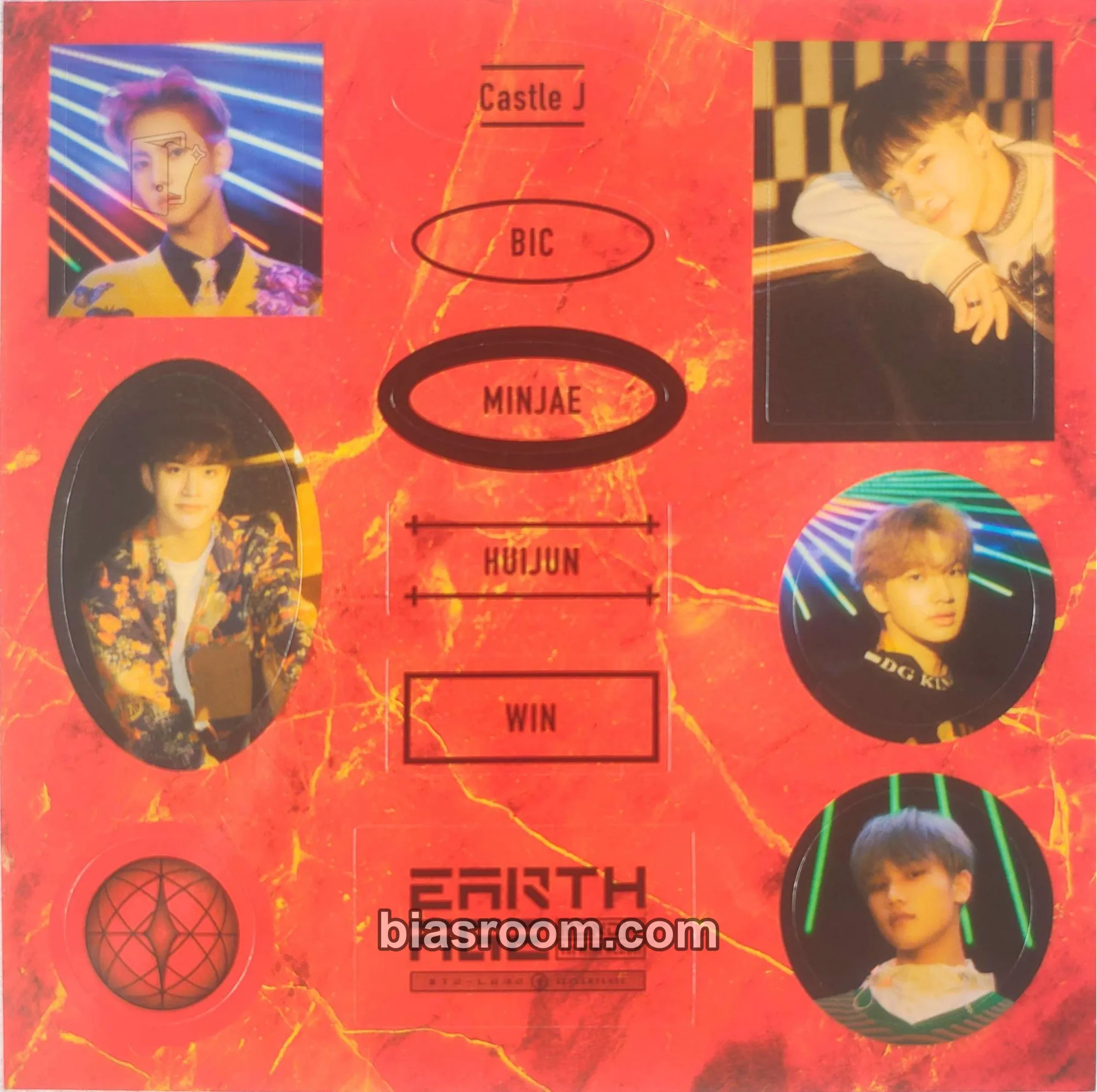 Earth Age Photocard - MCND - MCND K-pop photocard