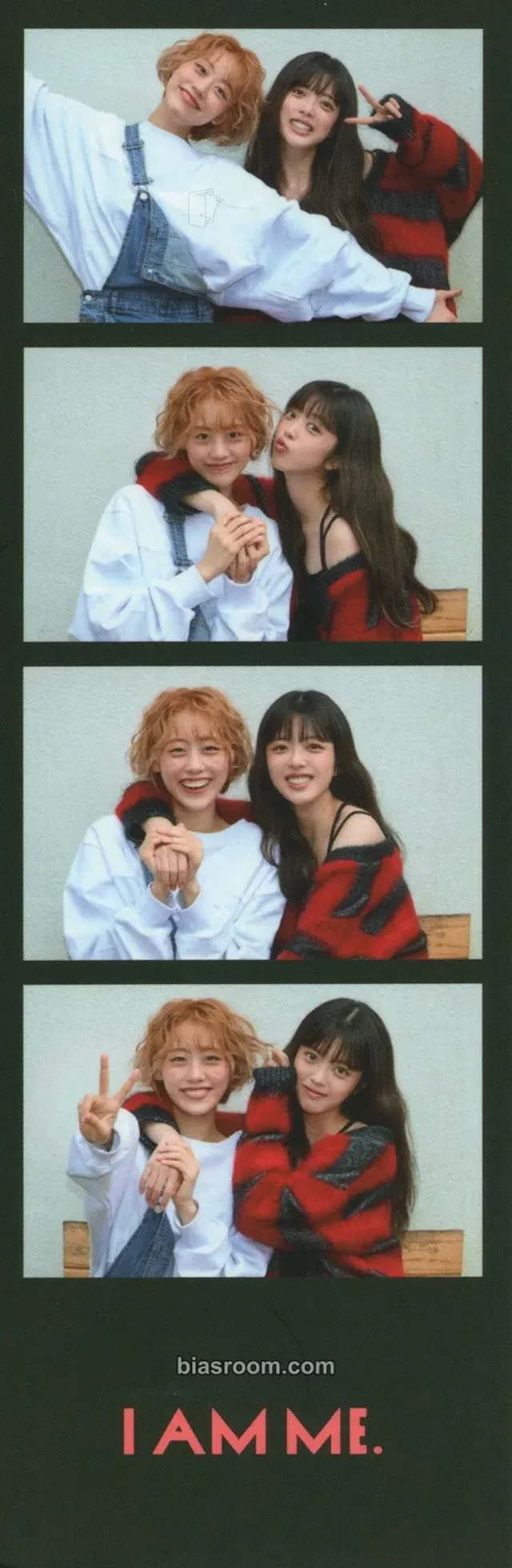Weki Meki - Ji Suyeon & Lua - I AM ME Album album inclusion film strip